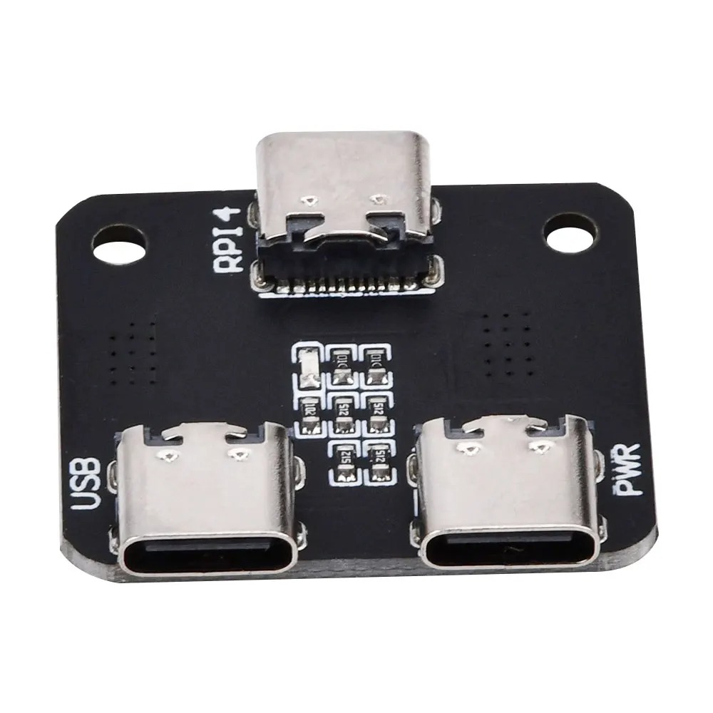 For Raspberry Pi Type-C interface power distributor for PiKVM "KVM over IP" HDMI CSI - 画像 (2)