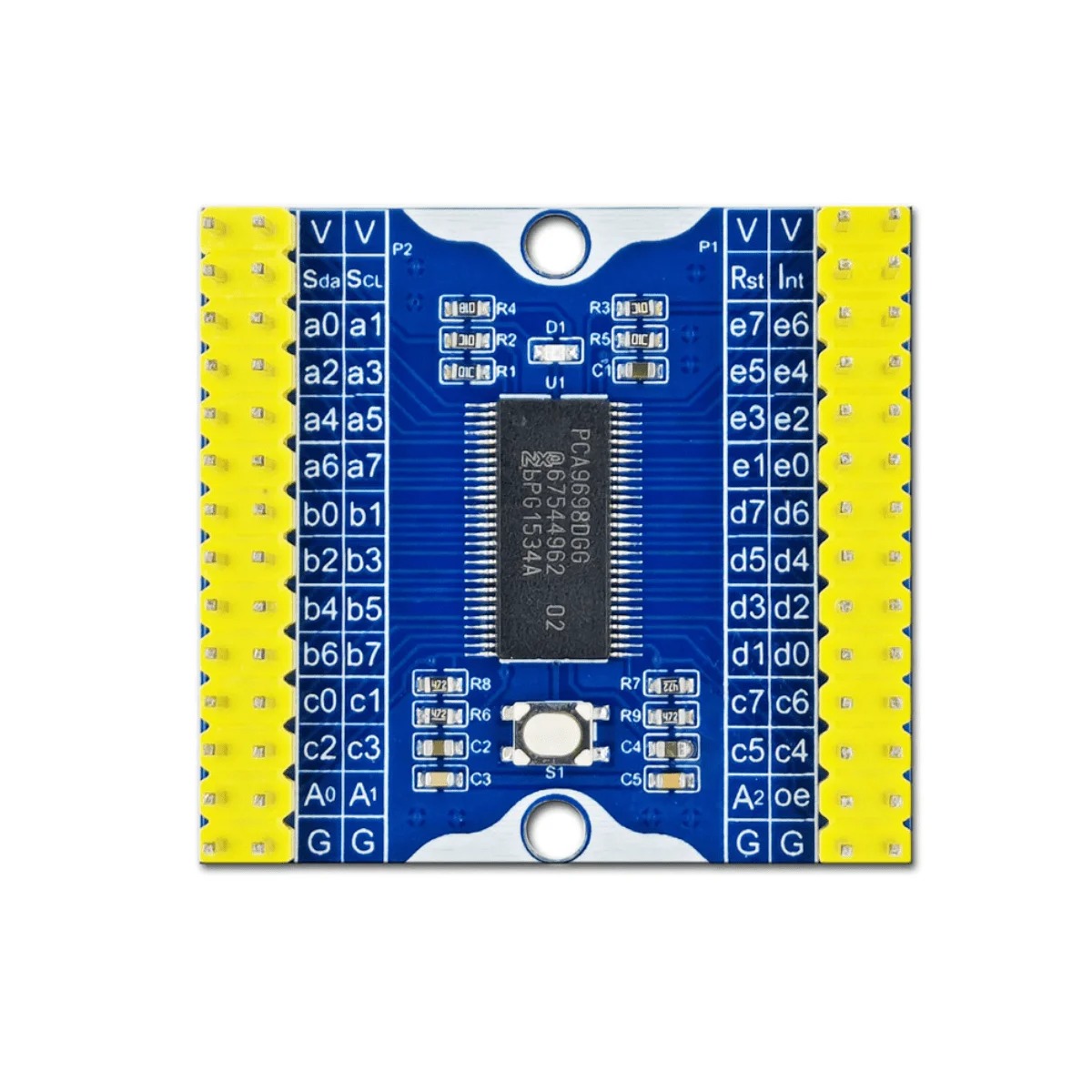 PCA9698 module I2C cascade 40-channel IO expansion module GPIO I/O expansion board non-MCP23017 - 画像 (2)