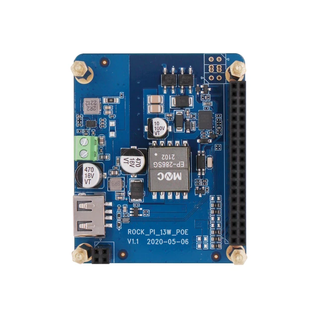 Radxa 13W PoE HAT, compatible con ROCK Pi E