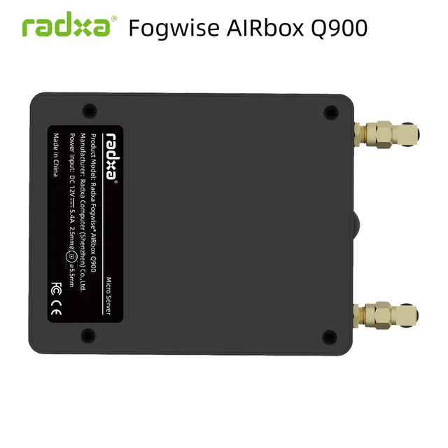 Radxa Fogwise AIRbox Q900, Edge AI, IQ-9075, 200 TOPS@INT8 (Sparse) ,Octa-core CPU high-performance GPU,36GB RAM 128UFS - Imagen 3