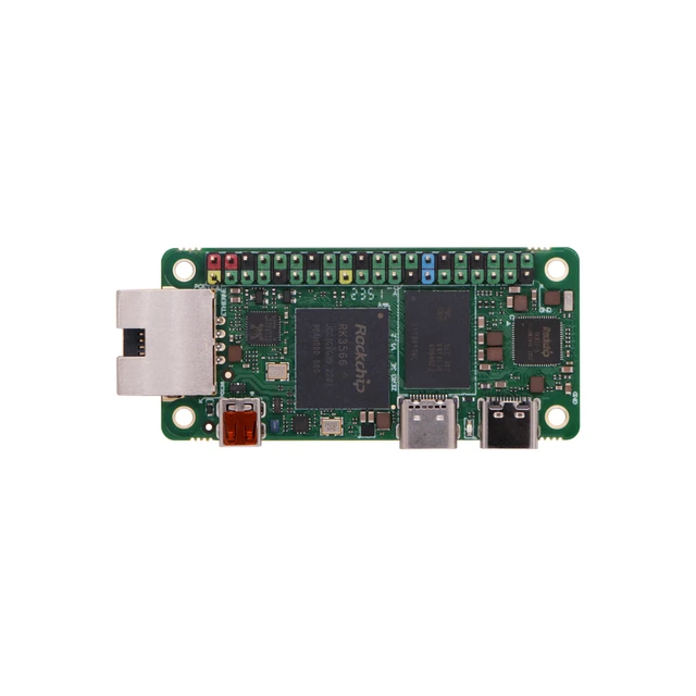 Radxa ZERO 3E RK3566 4コアCPU搭載シングルボードコンピュータ(SBC)、GPU、NPU、HDMI(1080P出力対応)、ギガビットイーサネット搭載