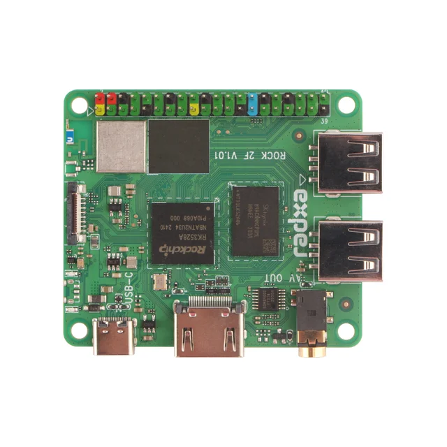 Radxa ROCK 2F RK3528A 4-core CPU, GPU, and HDMI with 4K Output