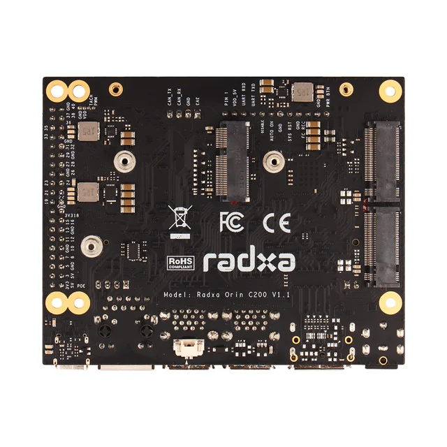 Radxa C200 Orin Developer Kit/Jetson Orin NX 8GB /Super Mode 117 TOPS / Edge AI - Imagen 3
