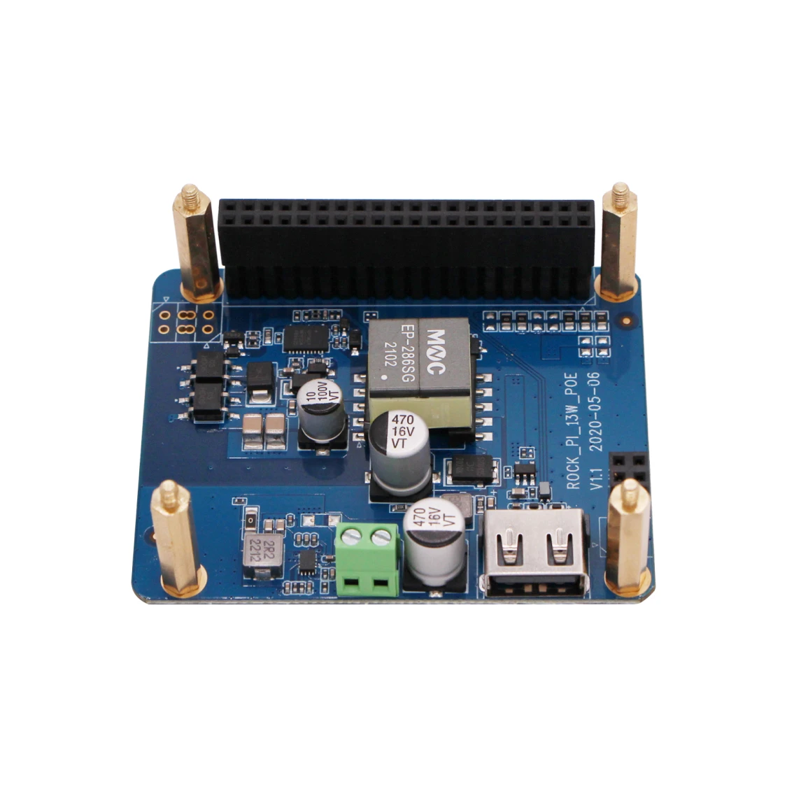 Radxa 13W PoE HAT, Compatible with ROCK Pi E - Imagen 4