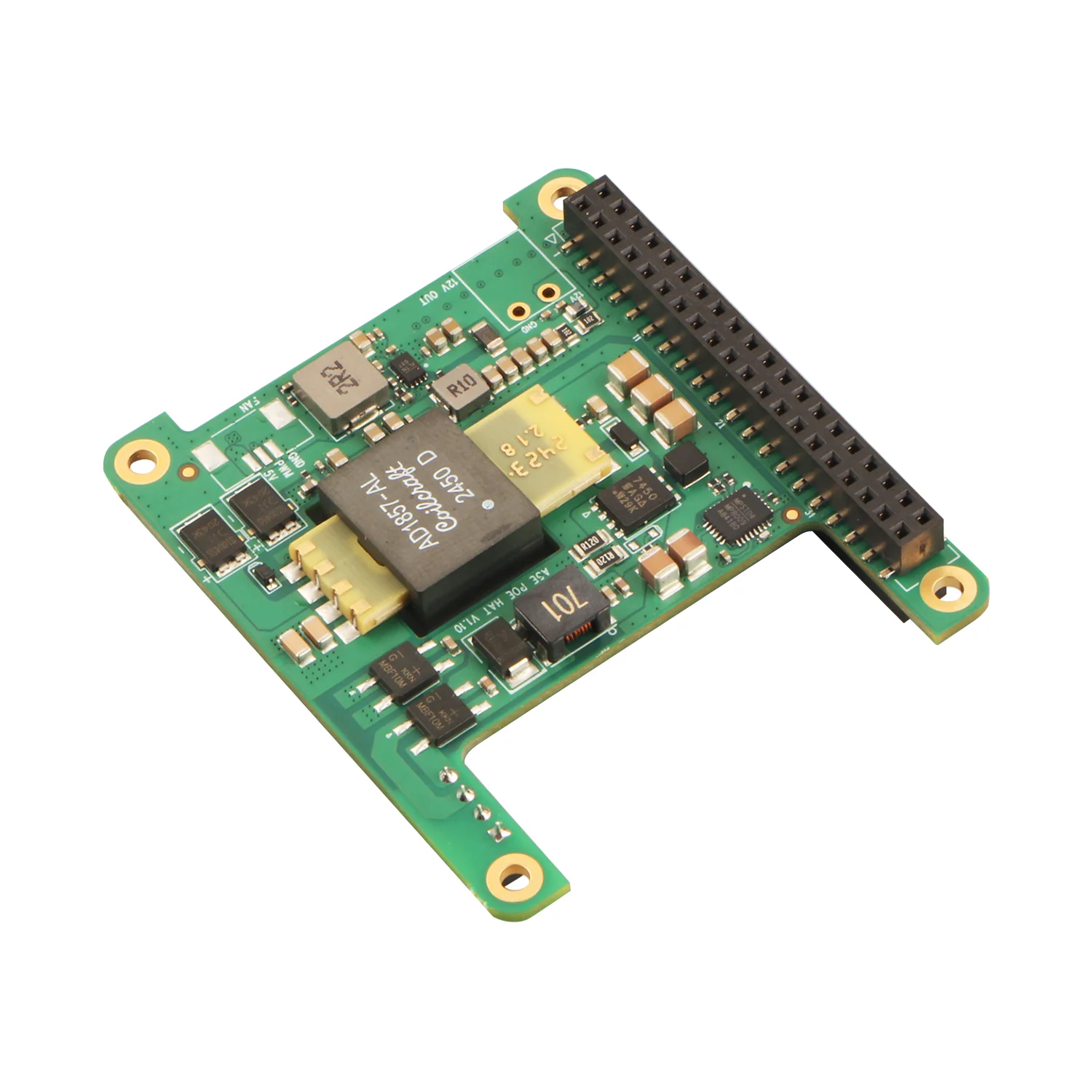 Radxa 20W PoE+ Module compact for CUBIE A5E - Imagen 3