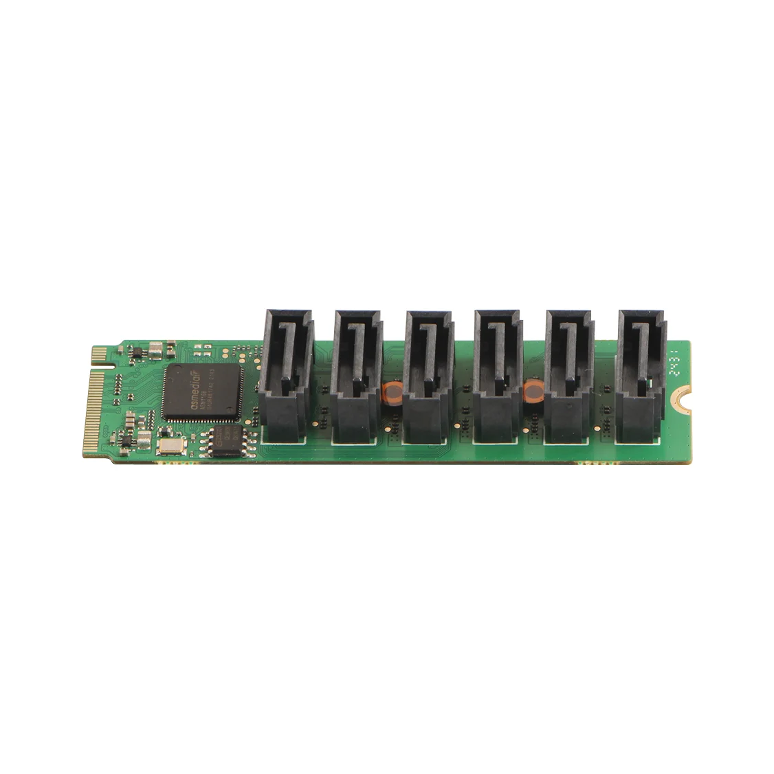 Radxa M.2 to 6x SATA Adapter, M.2 M Key Interface, 6x SATA 3.0 Ports - Imagen 4