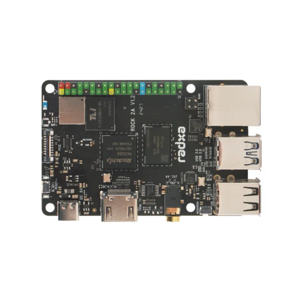 Radxa ROCK 2A RK3528A 4-core CPU, GPU, 4K HDMI and Gigabit Ethernet