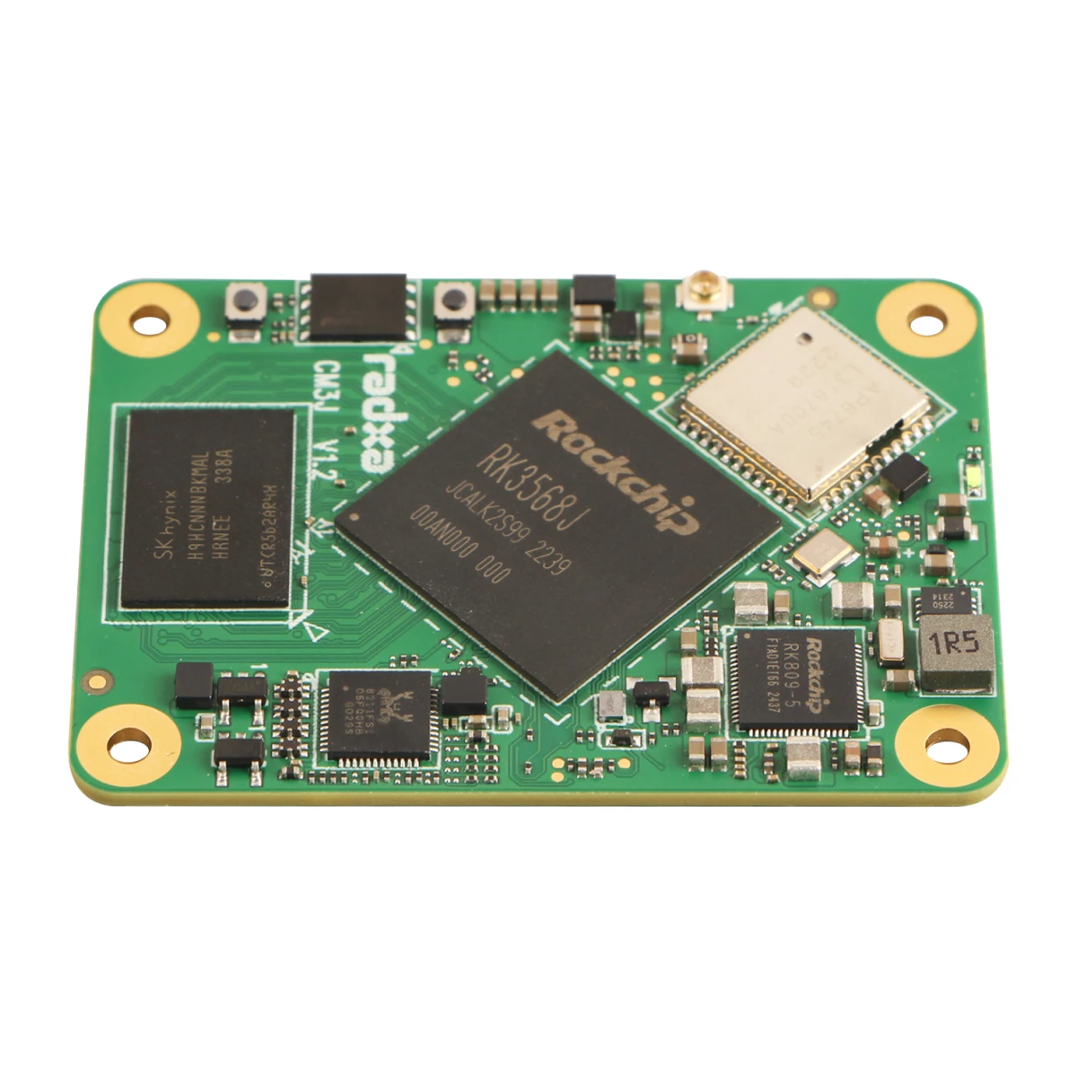 Radxa CM3J RK3568J 4-core CPU, Industrial Compute Module, GPU, NPU, 4K HDMI and 2x100-Pin B2B Connector - 画像 (5)
