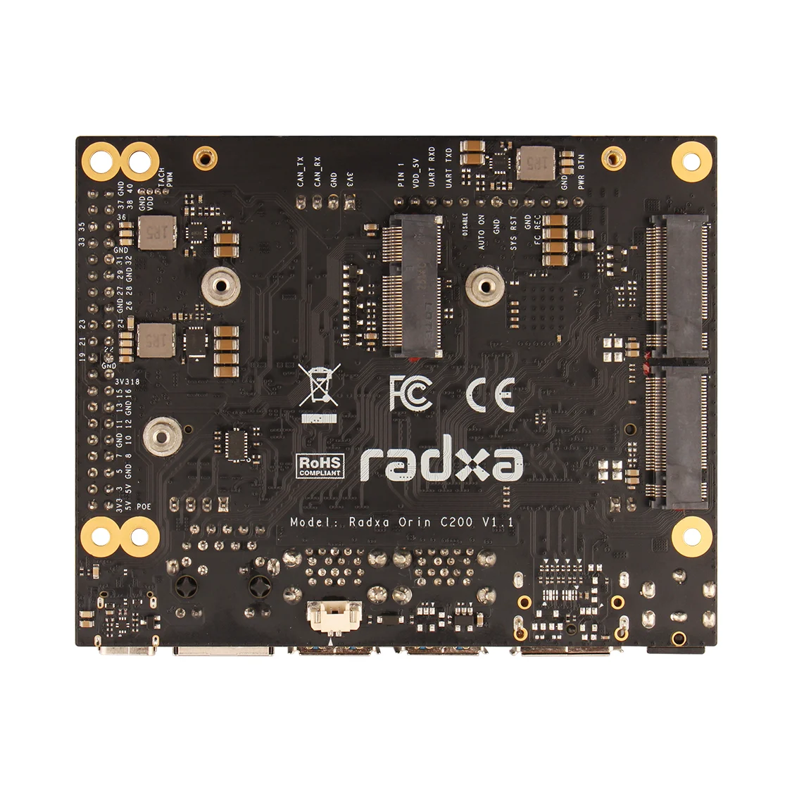 Radxa C200 — An Application Board for Jetson Orin NX Modules - Imagen 2