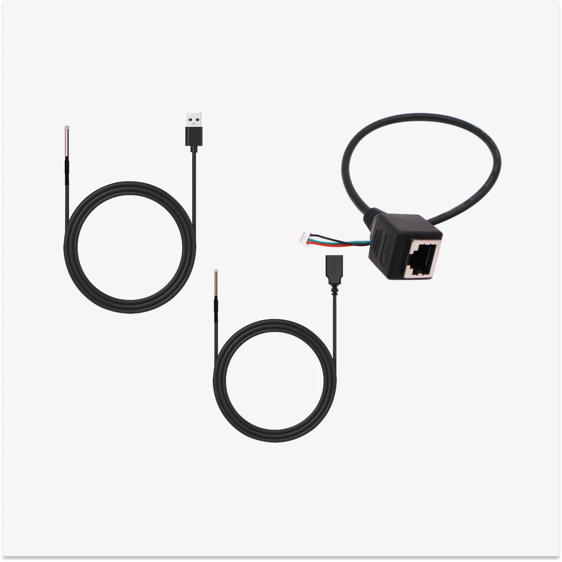 Cable Ethernet Radxa ROCK S0, cable USB-A macho Radxa ROCK S0, cable USB-A hembra Radxa ROCK S0