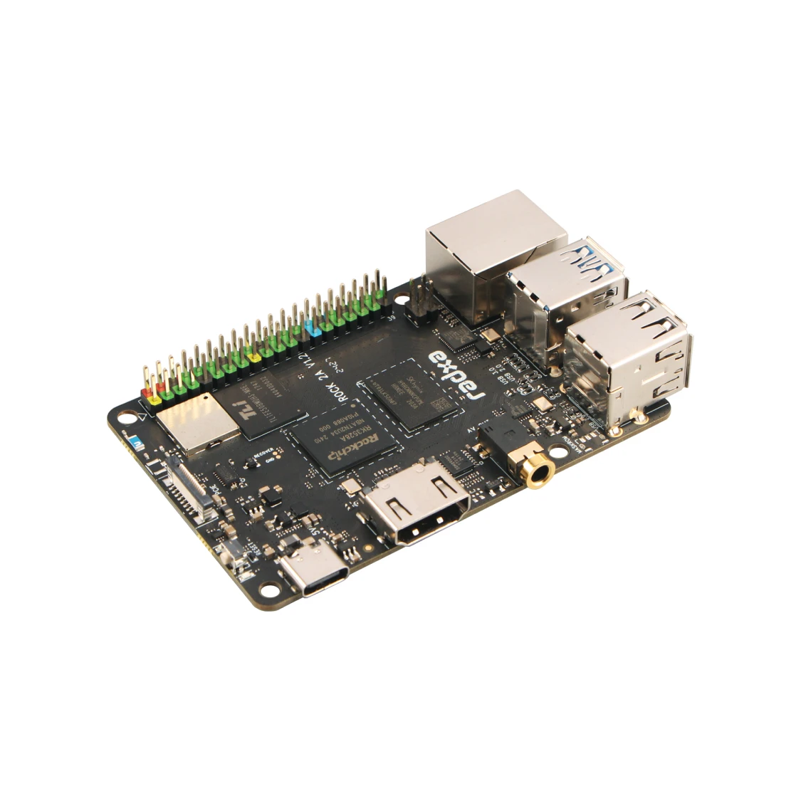 Radxa ROCK 2A RK3528A 4-core CPU, GPU, 4K HDMI and Gigabit Ethernet - Imagen 3