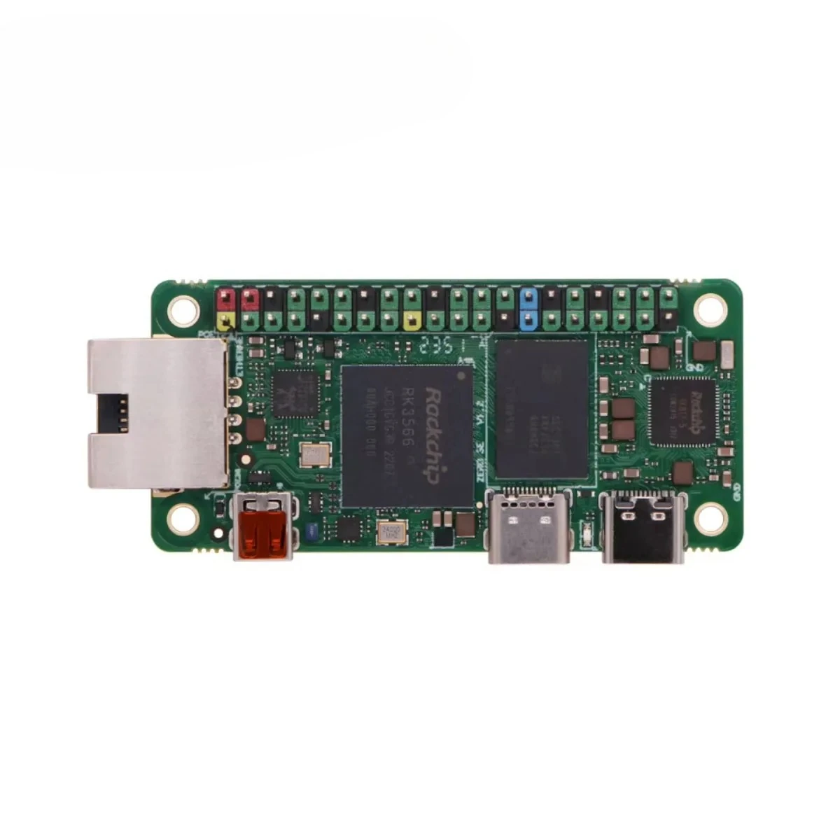 Radxa ZERO 3E RK3566 4-core CPU SBC, GPU, NPU, HDMI with 1080P Output, and Gigabit Ethernet, Single Board with Pin Header - Imagen 2