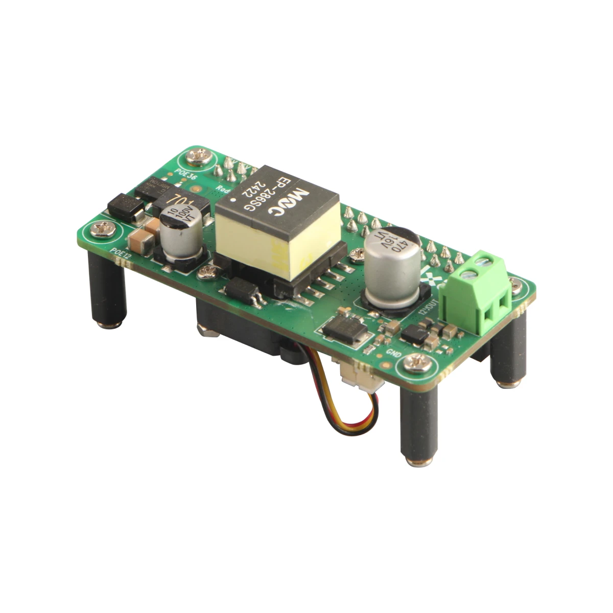 Radxa ZERO 3E PoE HAT, Designed for Radxa ZERO 3E, Easy to Install and Remove. - Imagen 2