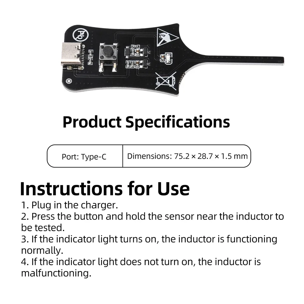 Inductor Tester Electromagnetic Induction Diagnostic Tool for Quick Phone Motherboard Repair with Stable Accurate Results - Image 5