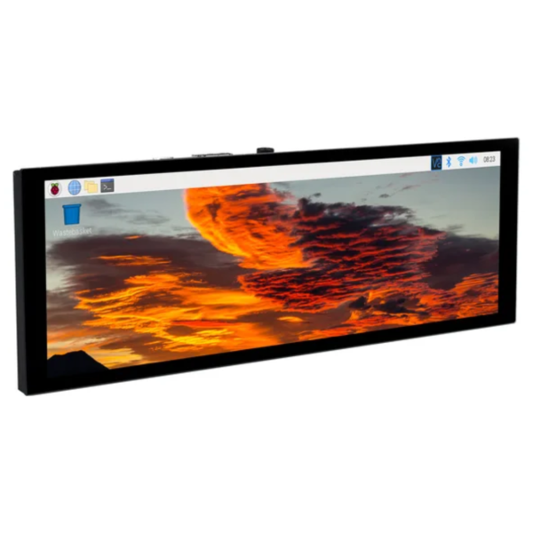 7.9インチ静電容量式タッチディスプレイ 400×1280 IPSディスプレイパネル（Raspberry Pi 5/4B/3B+/3A+、CM3/3+/4対応）