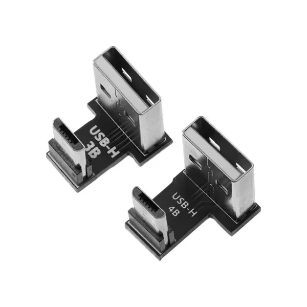 USB - Micro USB コネクタ USB-H ブラック 5インチ HDMI対応 Raspberry Pi スクリーンディスプレイモニター（Pi Screen 2B/3B/3B+/4B用）