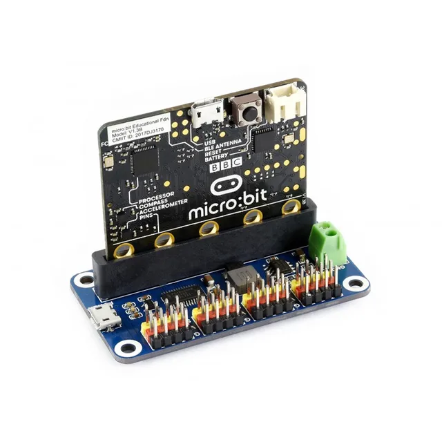 Servo Driver For Micro:bit 16-Channel 12-bit, Standard Servo Interface, Supports Common Used Servos - 画像 (4)