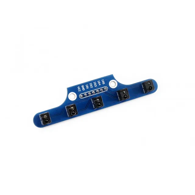 Robot con sensor de seguimiento por línea infrarroja, detector de infrarrojos ITR20001/T de 5 canales, alta sensibilidad, resistente a las interferencias, estable