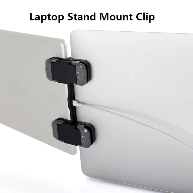 Multi Screen Side Mount Clip Monitor Tablet Holder For Pad Pro Air 1 2 3 4 5 Macbook Air Xiaomi Laptop Dual Display - 画像 (3)