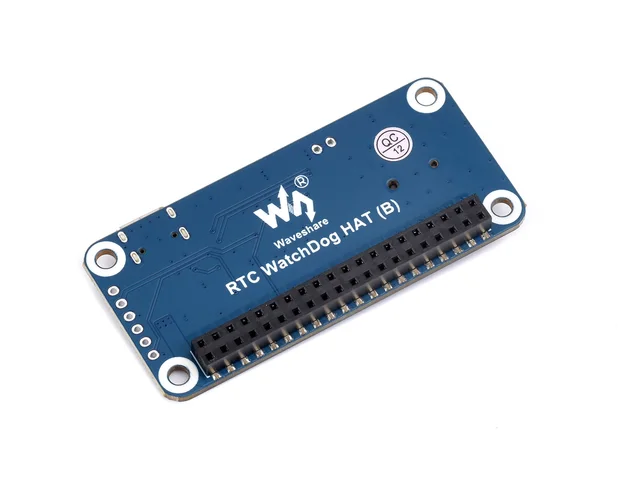 RTC WatchDog HAT (B), Standard Raspberry Pi 40PIN GPIO Header, For Raspberry Pi Series Boards, Jetson Nano - Image 2