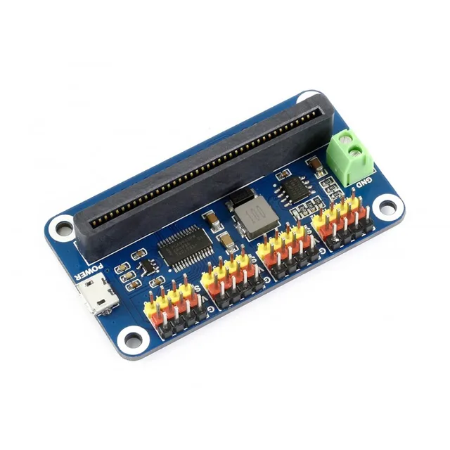 Servo Driver For Micro:bit 16-Channel 12-bit, Standard Servo Interface, Supports Common Used Servos - 画像 (2)