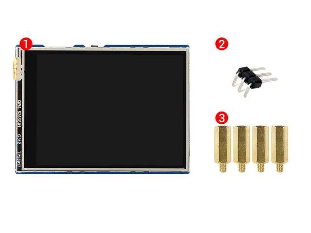 2.8inch Touch Display LCD Module 320×240 Pixels IPS Screen, 262K Colors For Raspberry Pi Pico - Imagen 4