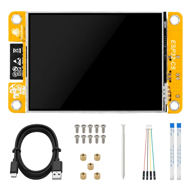OpenClaw ESP32-C5 with 2.8″ TFT CYD LCD Touchscreen 16MB FIash 8MB PSRAM 5GHz Wi-Fi 6 BLE 5.3 ZigBee3.0 Thread 1.3 support NM-RF-HAT – Bild 2
