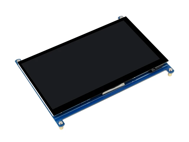 7inch Capacitive Touch Screen LCD (C), Low Power Consumption, 5-Points, Supports All Versions Of Raspberry Pi - Imagen 2