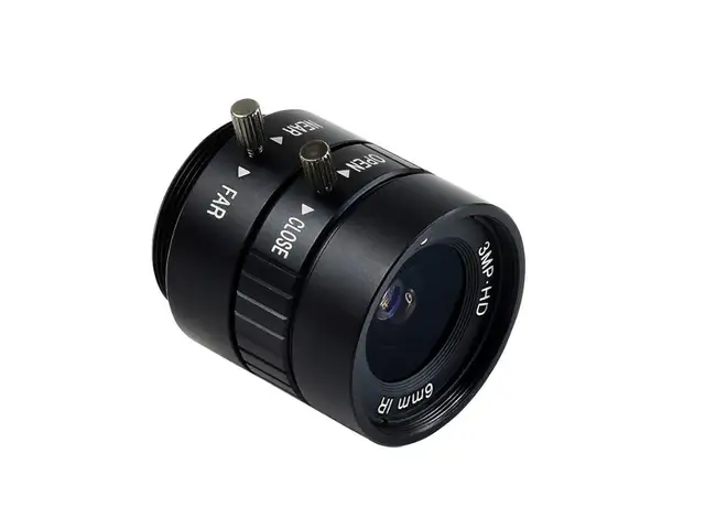 6mm CS-mount Wide Angle Lens For Raspberry Pi High Quality Camera 63° Field Angle - Imagen 4