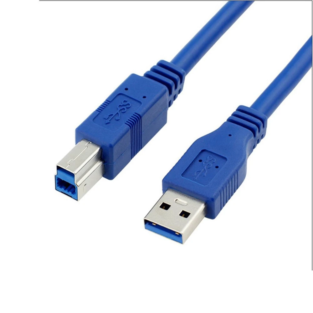 Cable USB 3.0 tipo A macho (AM) a USB 3.0 tipo B macho (BM) 0,3 m 0,6 m 1 m 1,5 m 1,8 m 3 m 5 m 1 pie 2 pies 3 pies 5 pies 6 pies 10 pies 30 cm 1 3 5 metros
