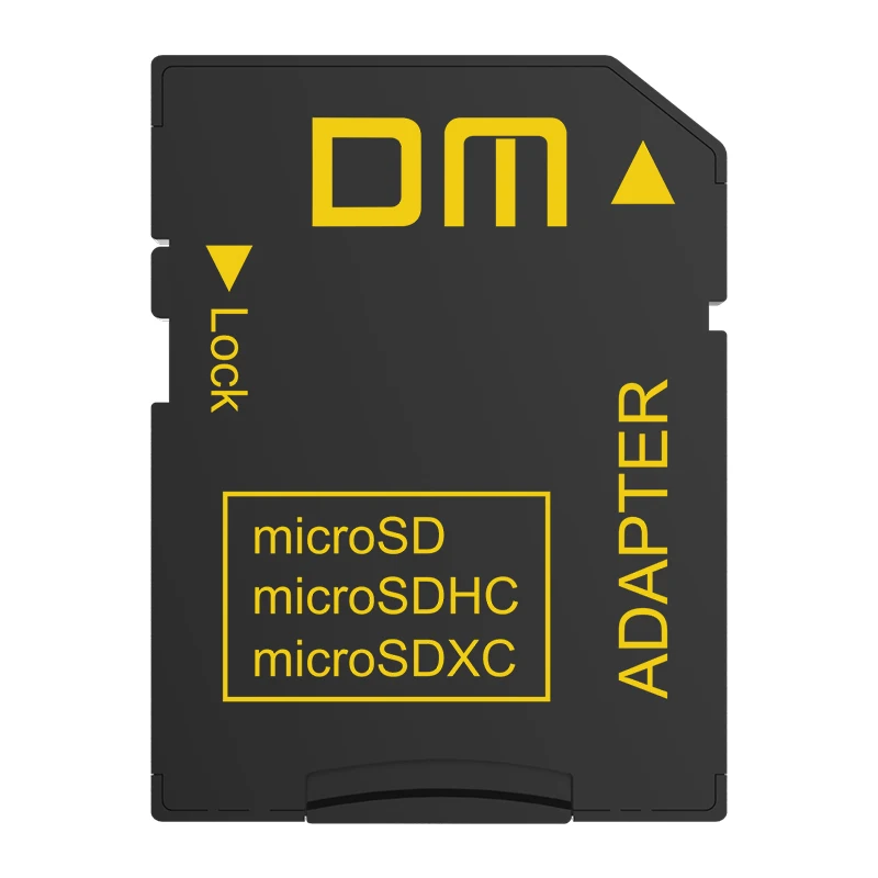 DM SD-T2 メモリーカードアダプターは、SD2.0規格に対応し、microSD、microSDHC、microSDXCに対応、最大2TBの容量をサポートします。
