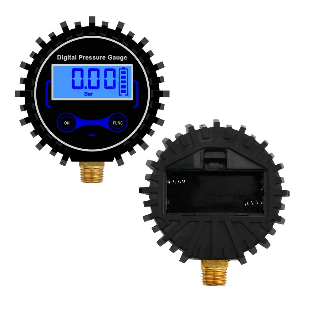 0-200PSI Digital Tyre Tire Air Pressure Gauge LCD Manometer Pressure Gauge With LED Light For Car Truck Motorcycle – Bild 3