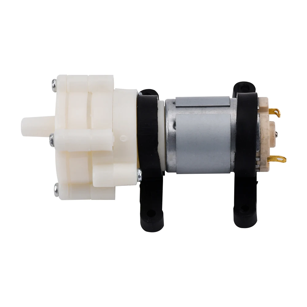 R385 Water Pump 12V Diaphragm Pump Pump 6V Small Miniature Water Pump Household Fish Tank Accessories Tea Set Water Pump - 画像 (2)