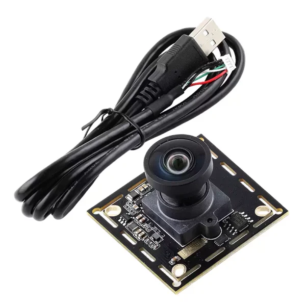 AR0234 USB Camera Module – Global Shutter, 90fps, Industrial-Grade, Driver-Free, 120° Distortion-Free / 130°