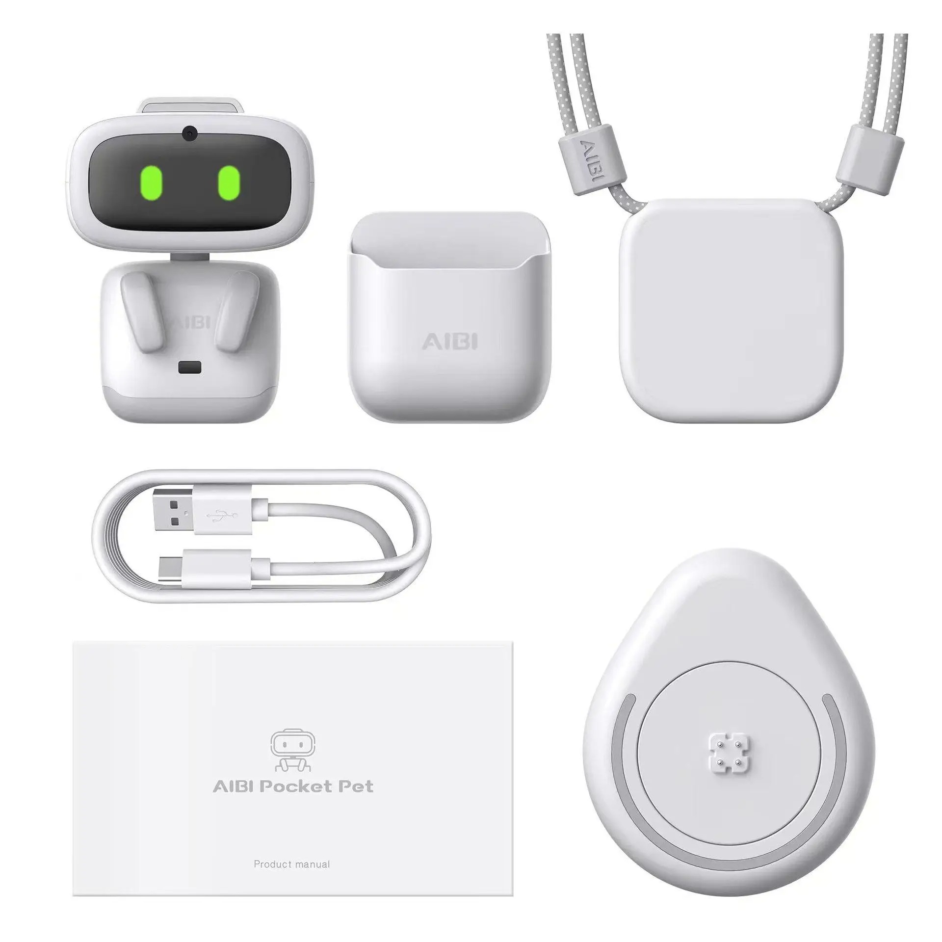 AIBI LivingAI Smart Robot Companion Robot Social Emotional Interaction Facial Identification Wireless Indoor Intelligence Gifts - Imagen 3