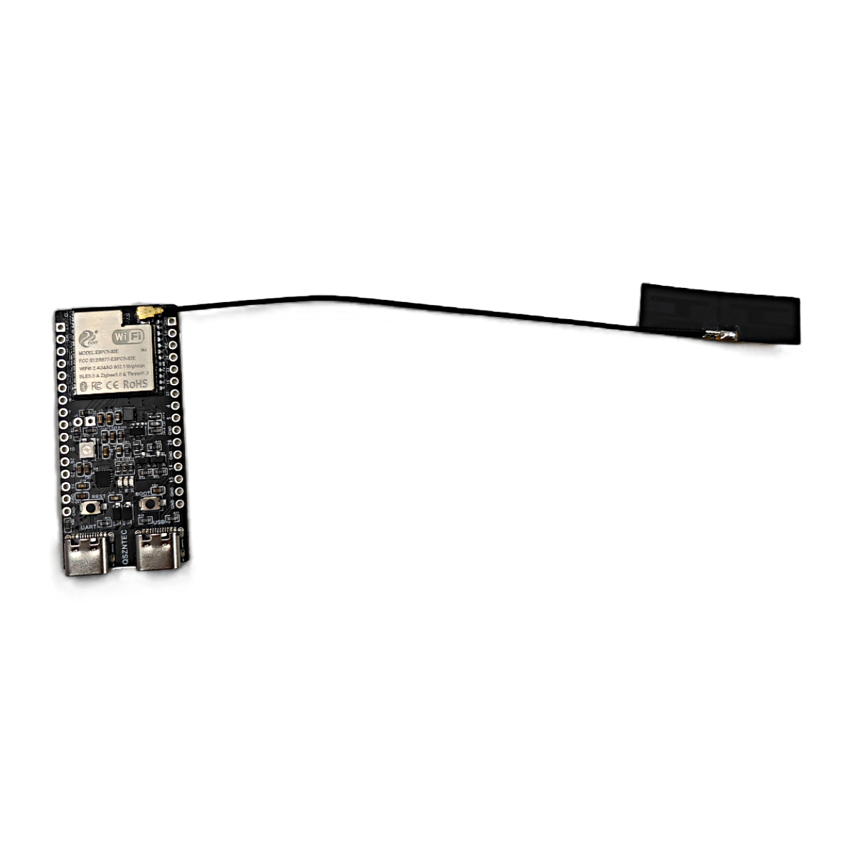 ESP32-C5 Development Board with Dual-Band 5GHz 2.4GHz Antenna for Drone RID Receiver ESPC5-32E-N4 Module with External Antenna - Imagen 2