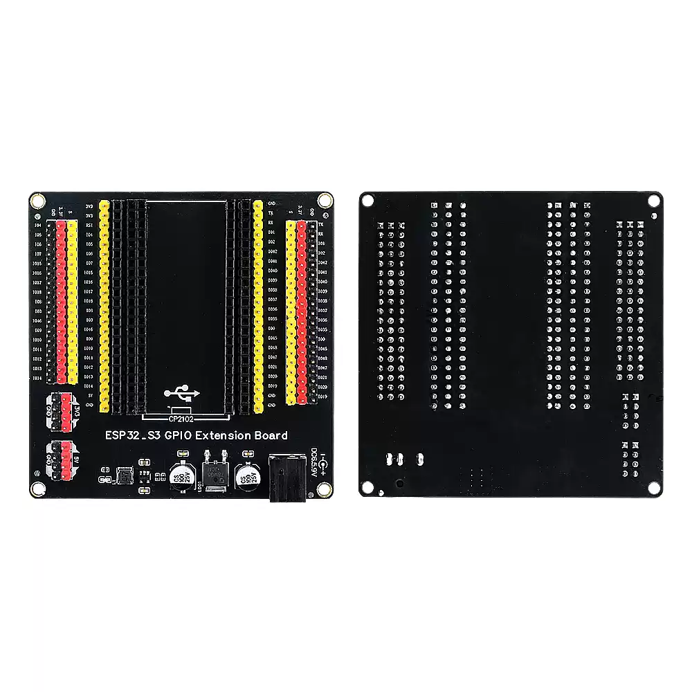 ESP32-S3 GPIO Expansion Board with Digital I/O Pins and DC Power Supply – ESP32 IoT Development Board - 画像 (4)