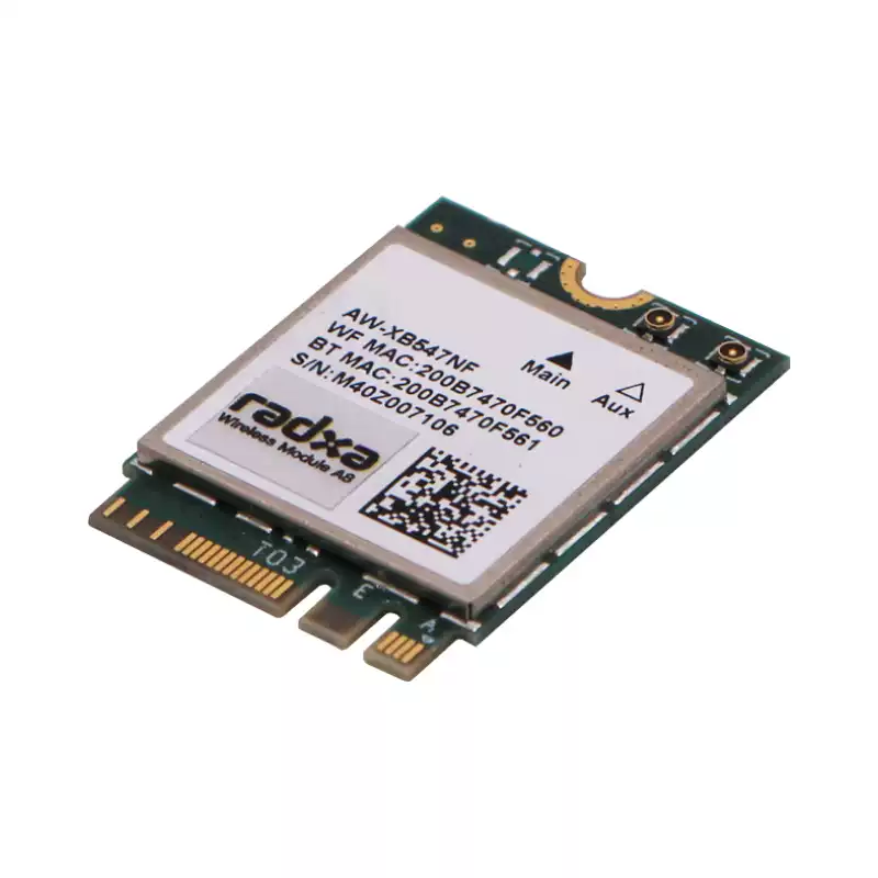 Radxa A8 Wireless Module – WiFi 6 / BT 5.2 with Dual Antenna Support - Image 2