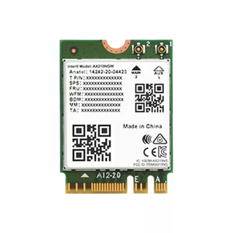 Radxa Wireless-Modul (Intel AX210 WiFi 6E & Bluetooth 5.2) – Kompatibel mit 5B/5A/5ITX/3A/3B