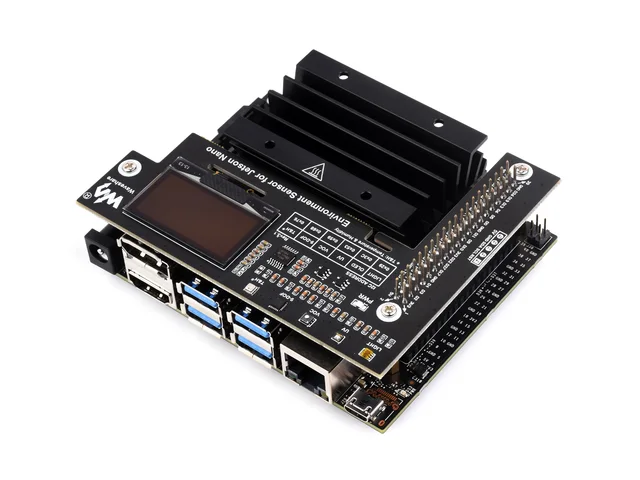 Environment Sensor Module Designed For Jetson Nano, I2C Bus, With 1.3inch OLED Display - Imagen 2