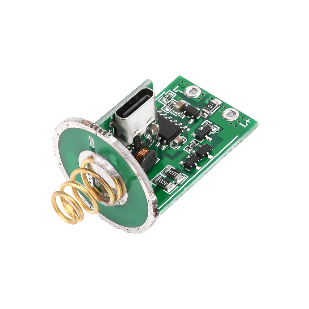 6-8.4V Dual Lithium Flashlight 10W LED Drive Board 3 Modes PCB Circuit Board DIY Accessories for two 18650 or 26650 batteries — reference image 4