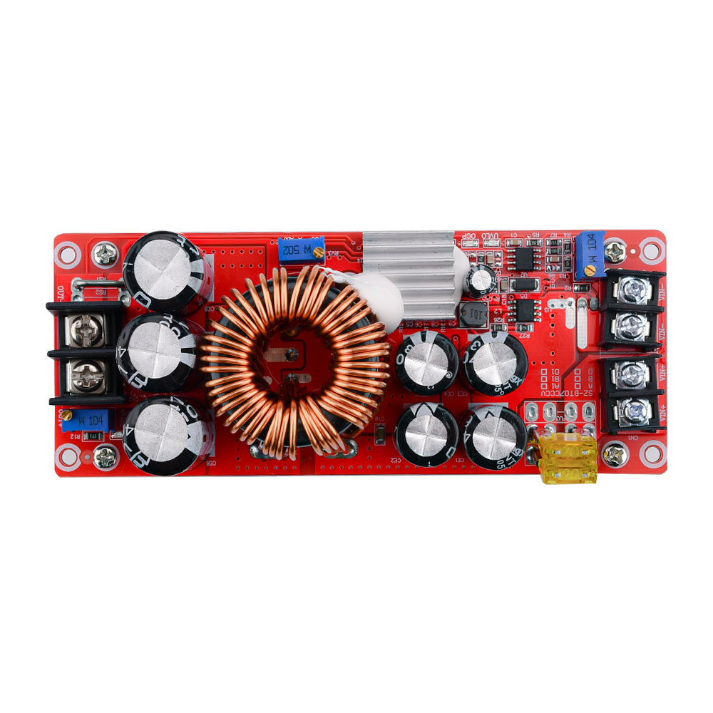 1800W 40A 1500W 30A 1200W 20A DC-DC Boost Converter Step Up Power Supply Module 10-60V to 12-90V Adjustable Voltage Charger — reference image 3