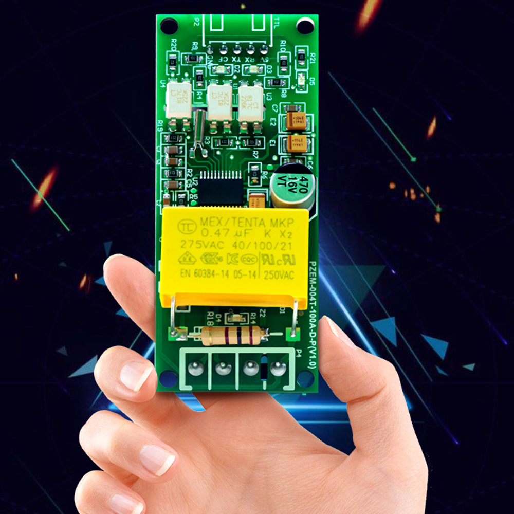 PZEM-004T 100A AC 80-260V Digital Voltmeter Ammeter Wattmeter Digital Multifunctional Test Pulse Communication TTL Serial Module — reference image 24