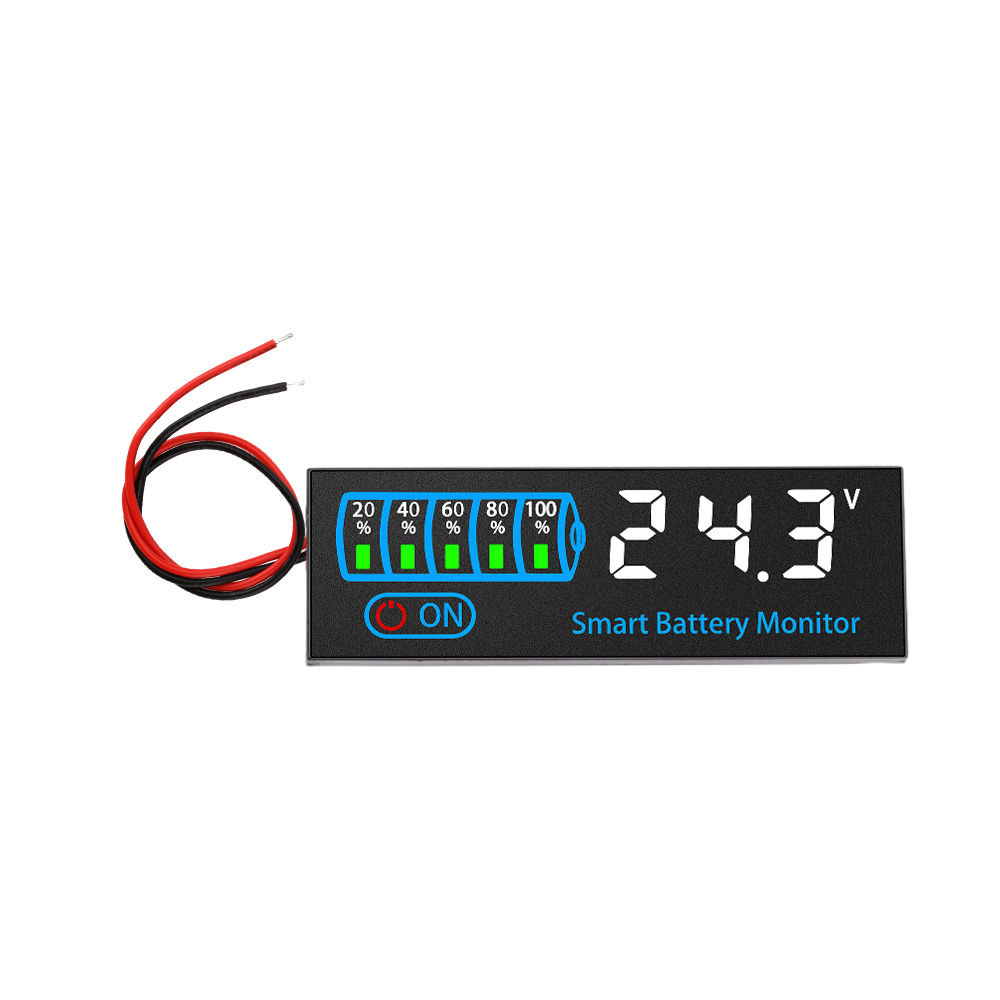 DC7-40V Battery Level Indicator 12V 24V 36V 48V Acid/Lipo Lithium Battery Capacity Board Voltage Battery Charging Tester ﻿ — reference image 1