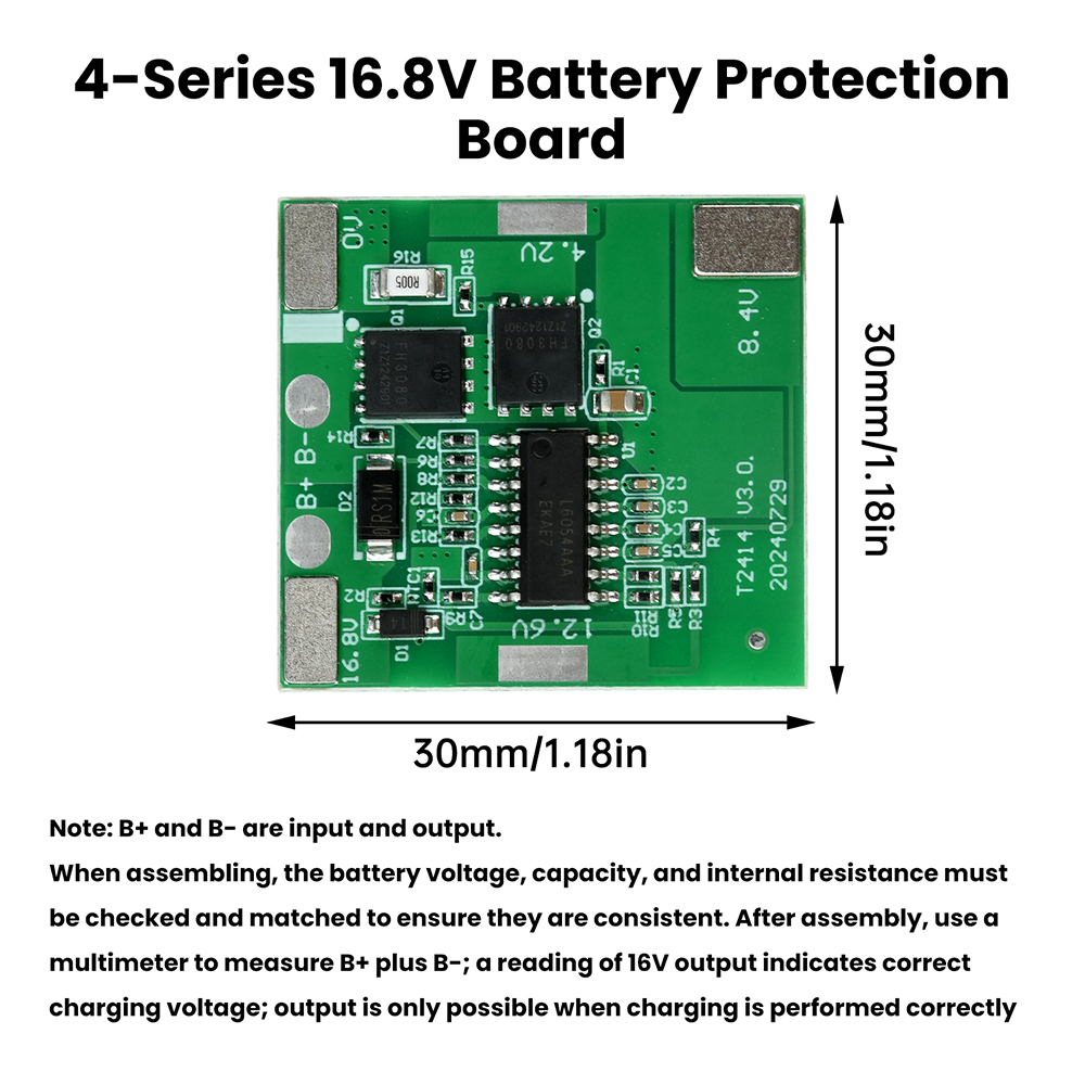 4S PD100W Fast Charging Module USB or Type-C Mobile Power Bank 18650 Charging Module DIY Mainboard Mobile Board — reference image 4