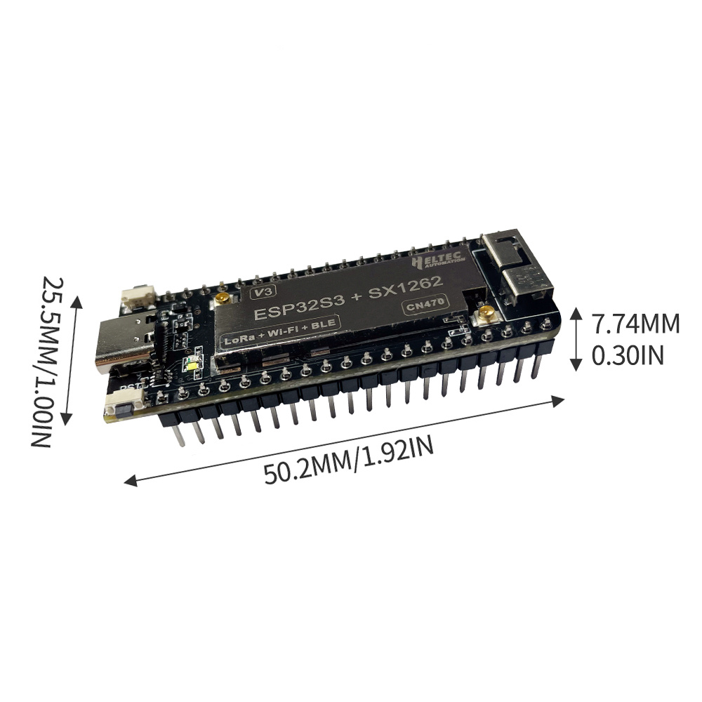 433-510MHZ/ 863-928MHZ Wireless stick lite ESP32+LoRa V3 development board compatible with ESP32-S3 node Type – C — reference image 8
