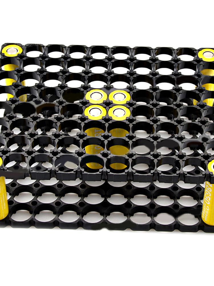 18650 8*10 Lithium Cell Battery Case Holder Batteries Holder Bracket DIY Safety Anti Vibration Plastic Cylindrical Battery Pack-2pics — reference image 6