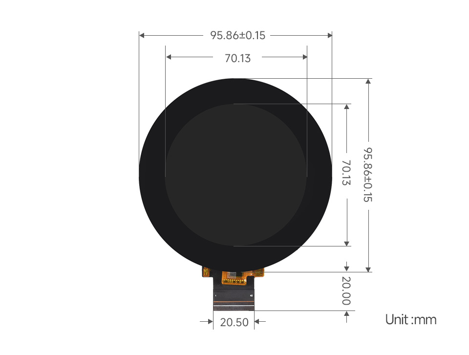 ESP32-S3 RGB LCD Driver Board 2.1inch 2.8inch 4.0inch RGB Round Touch Display Module WiFi & Bluetooth HMI LVGL GUI Development — reference image 15