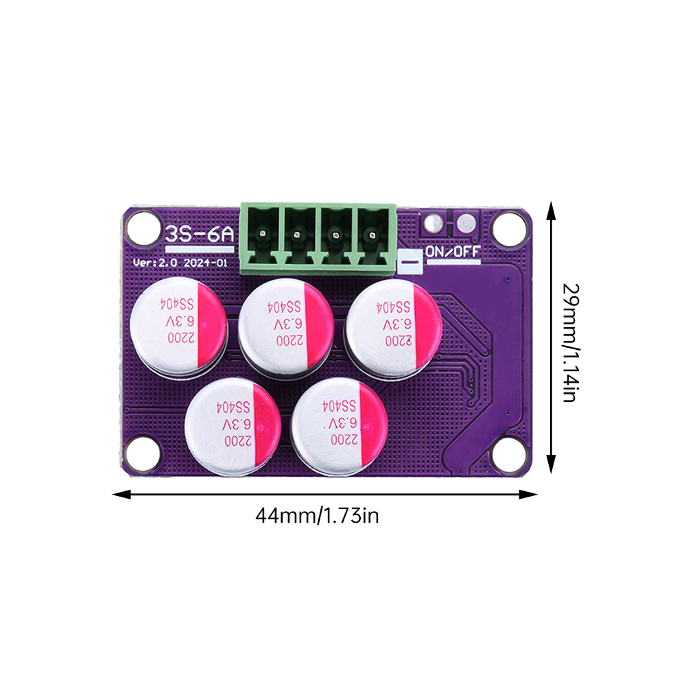 6A 2.5V-4.4V Active Equalizer Balancer 3S 8S Lifepo4 Equalization Balancing Li-Ion /LiFePo4 Lithium Balance Board — reference image 9