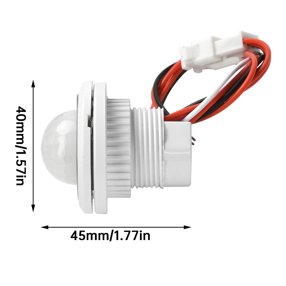 DC 3.5-24V Automatic Sensor Light Switch LED PIR Infrared Motion Sensor Detection Night Light Indoor Outdoor — reference image 9